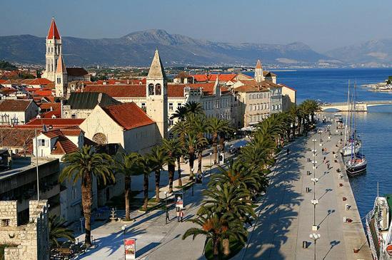 Apartment Panorama Trogir Bagian luar foto